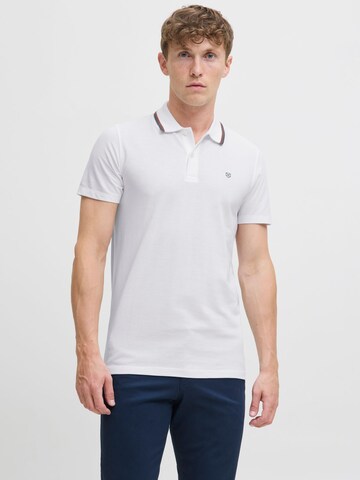 JACK & JONES Shirt in White: front