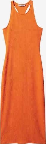 MANGO Jurk 'Lia' in Oranje: voorkant