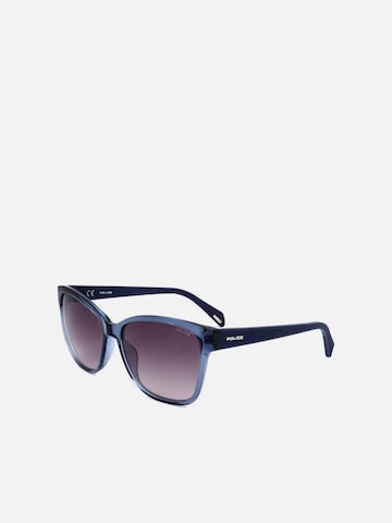 Occhiali da sole 'Police SPLG44 Transparent blue 56/16/140 Women Sunglasses' di POLICE in blu