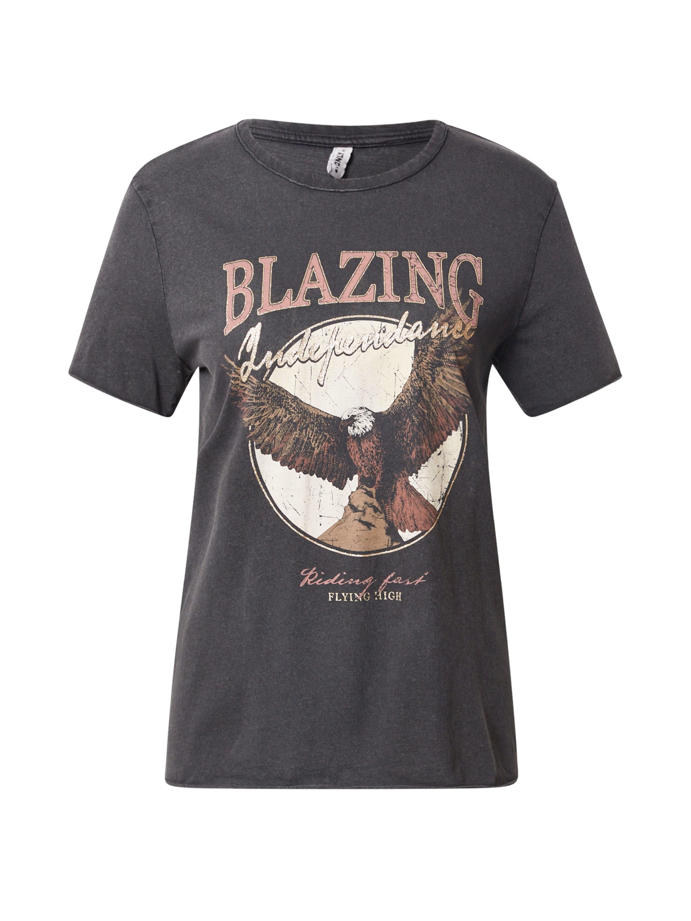 ONLY - Camiseta en gris: frente