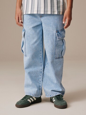 Next Wide Leg Jeans in Blau: Vorderseite