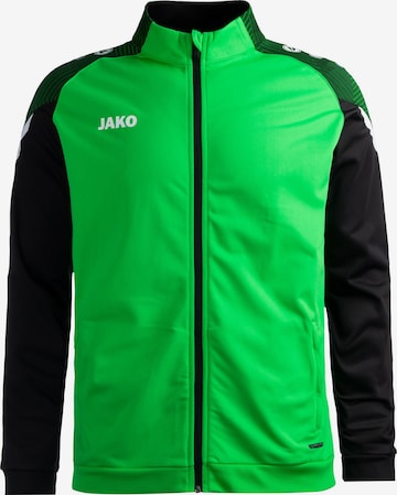 JAKO Trainingsjack in Groen: voorkant