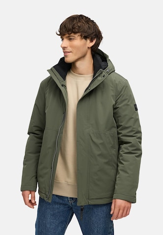 Veste d’hiver 'Saqon' Ragwear en vert : devant