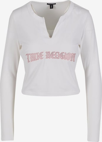 True Religion Shirt in Weiß: Vorderseite