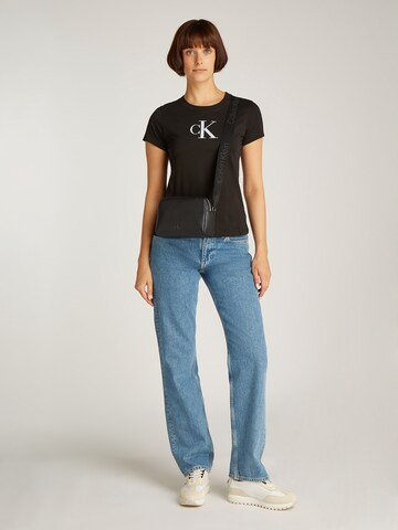 Calvin Klein Jeans Skuldertaske i sort
