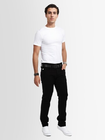 INDICODE Regular Jeans in Black