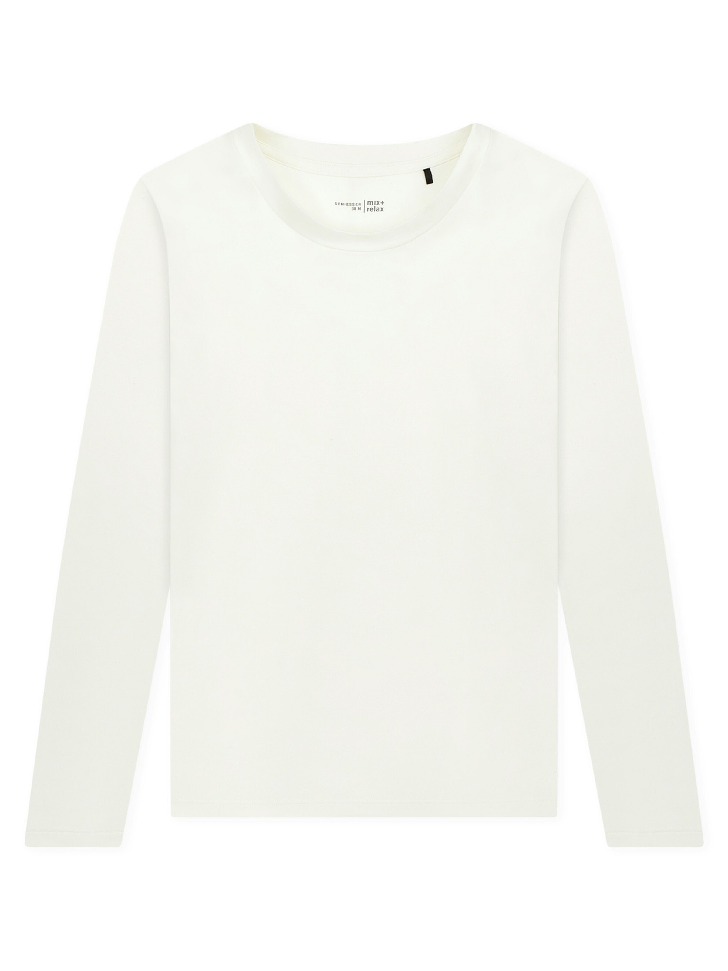 SCHIESSER Schlafshirt 'Mix & Relax'‌‌‌‌‌‌ in S in offwhite, Produktansicht