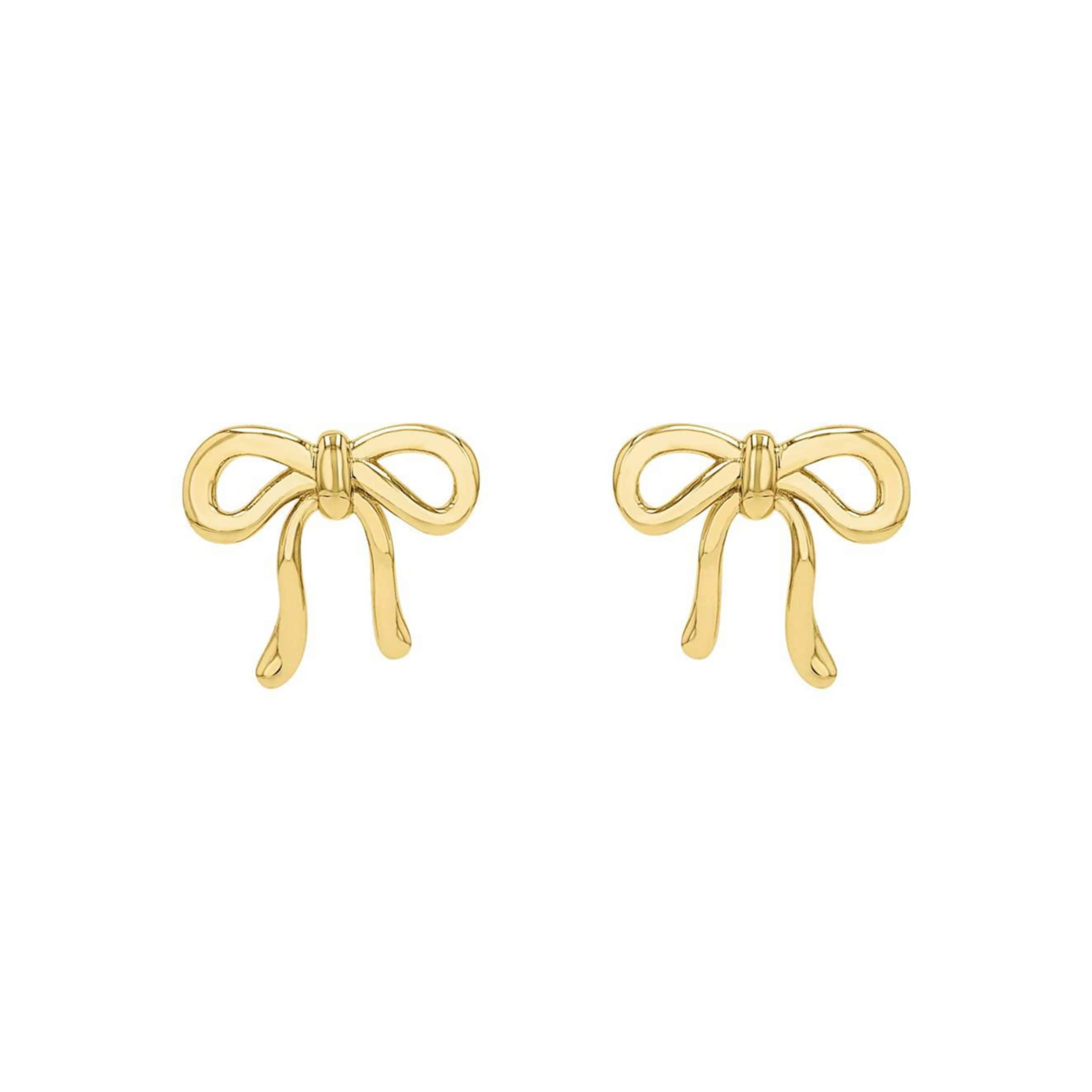 AMOR Earrings in Gold: front