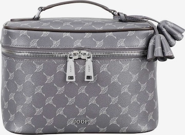 JOOP! Cosmetic Bag 'Flora' in Grey: front