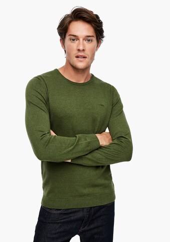 Pull-over s.Oliver en vert : devant