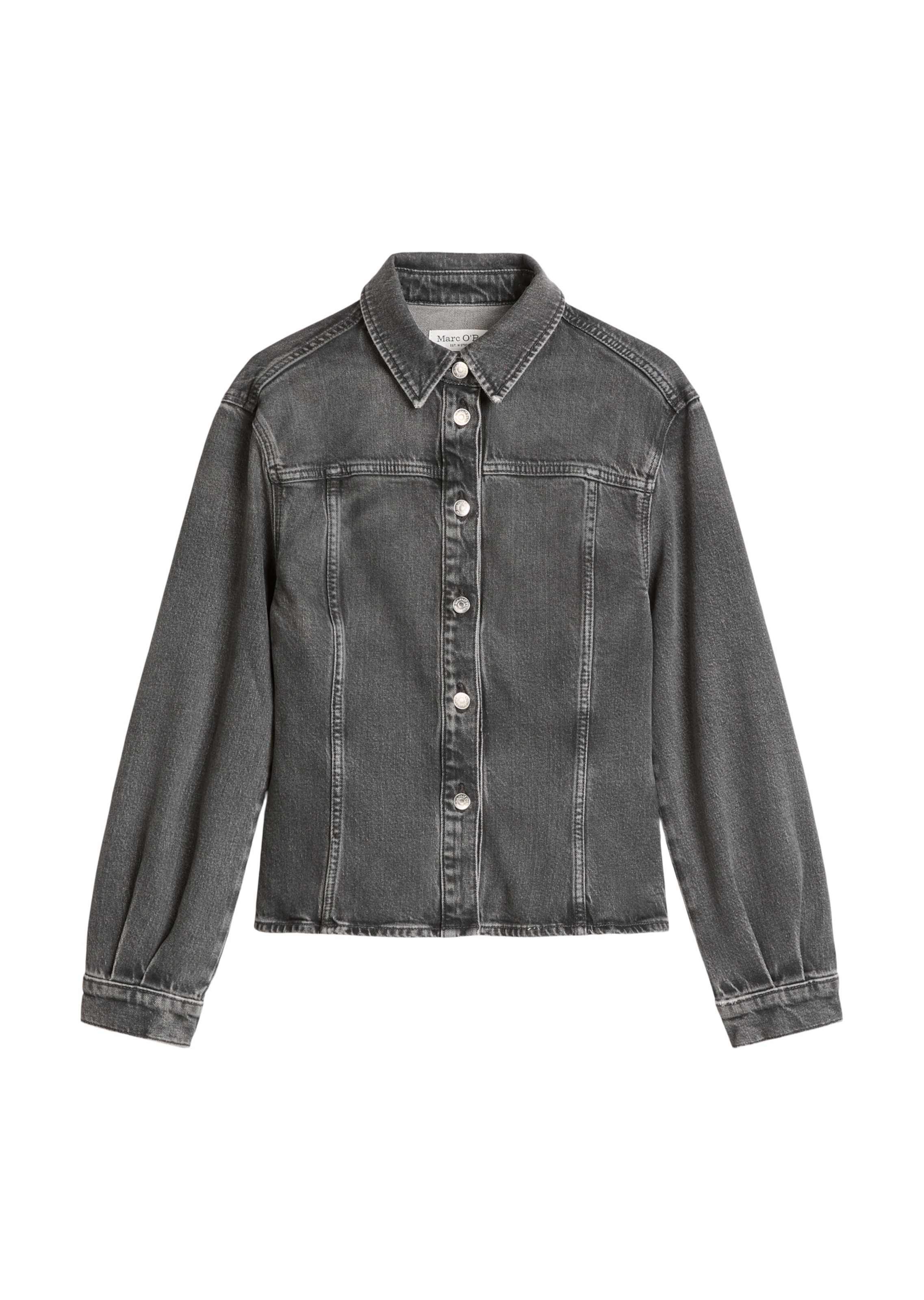 Marc O'Polo Blouse in Grey: front