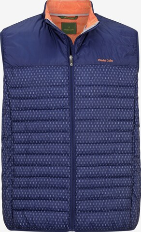 Charles Colby Vest 'Sir Alexander' in Blue: front