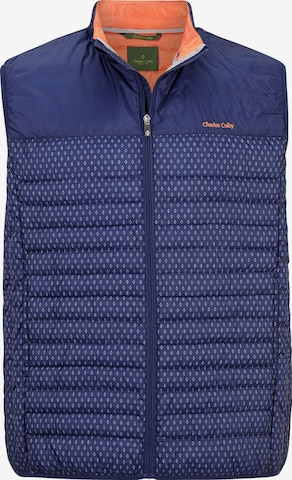 Charles Colby Bodywarmer 'Sir Alexander' in Blauw: voorkant