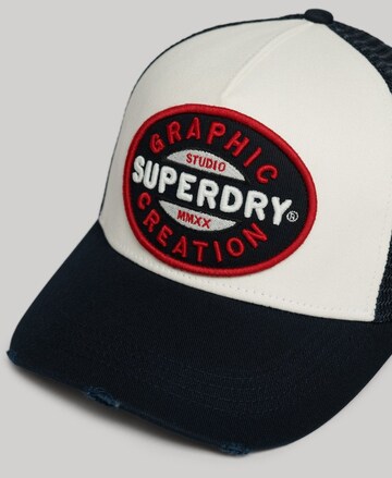 Superdry Cap in Blau