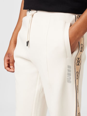 GUESS Tapered Pants 'MICKEY' in White