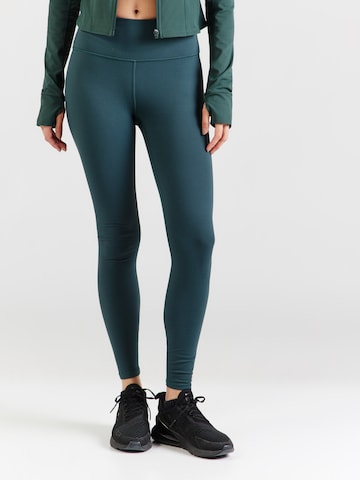 Skinny Pantalon de sport 'Define' Fabletics en vert : devant