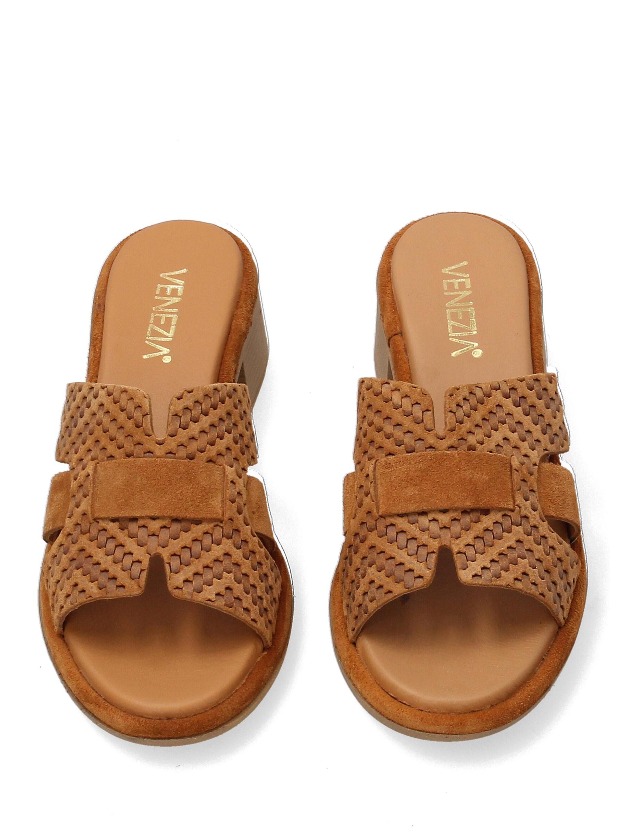 VENEZIA Mules 'Venezia' in Brown