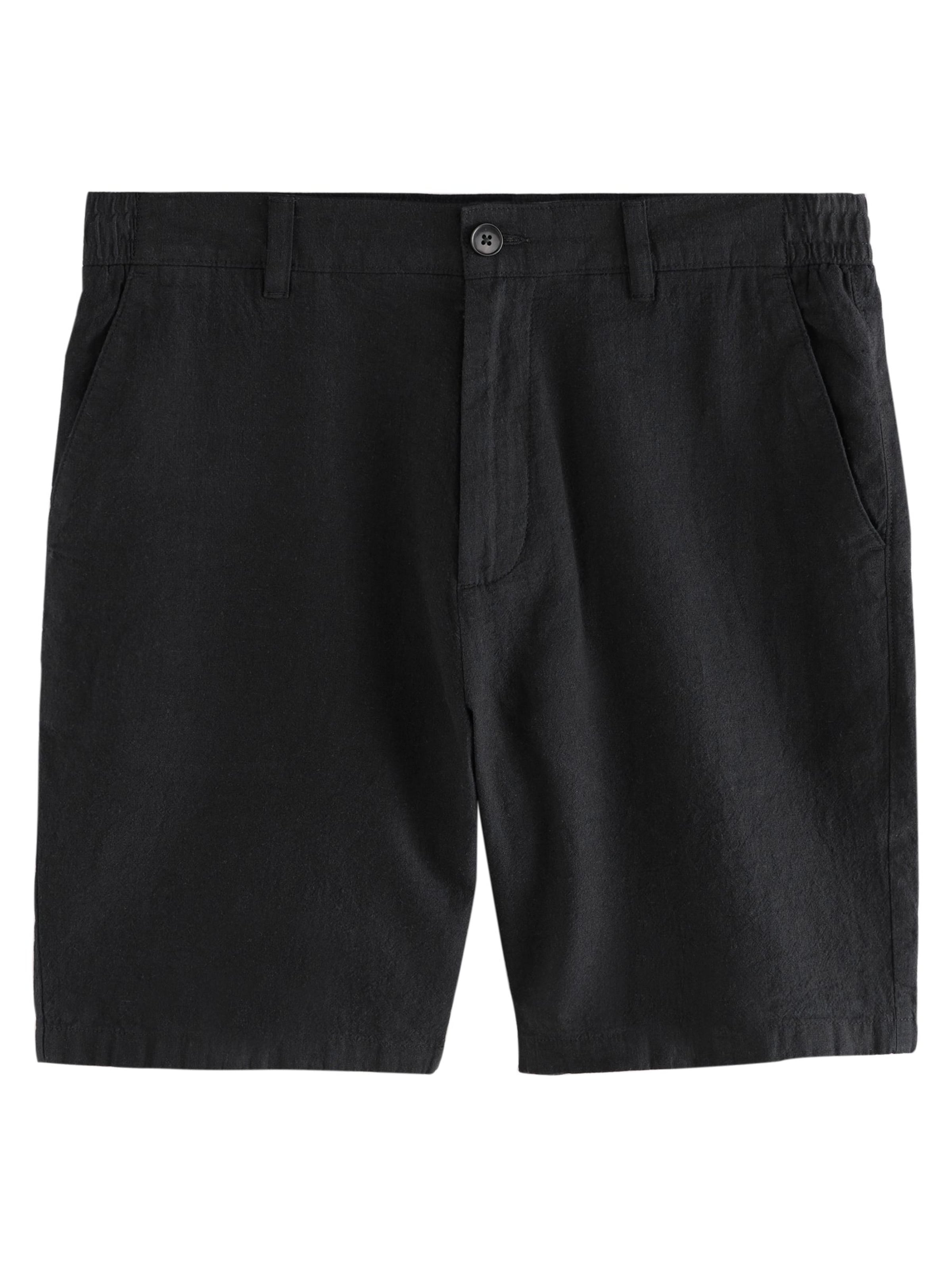 Regular Pantalon chino Next en noir : devant