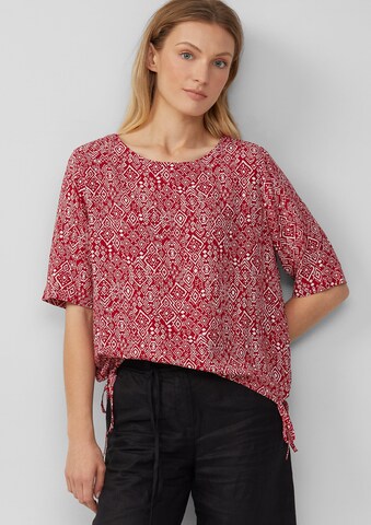 s.Oliver Blouse in Rood: voorkant