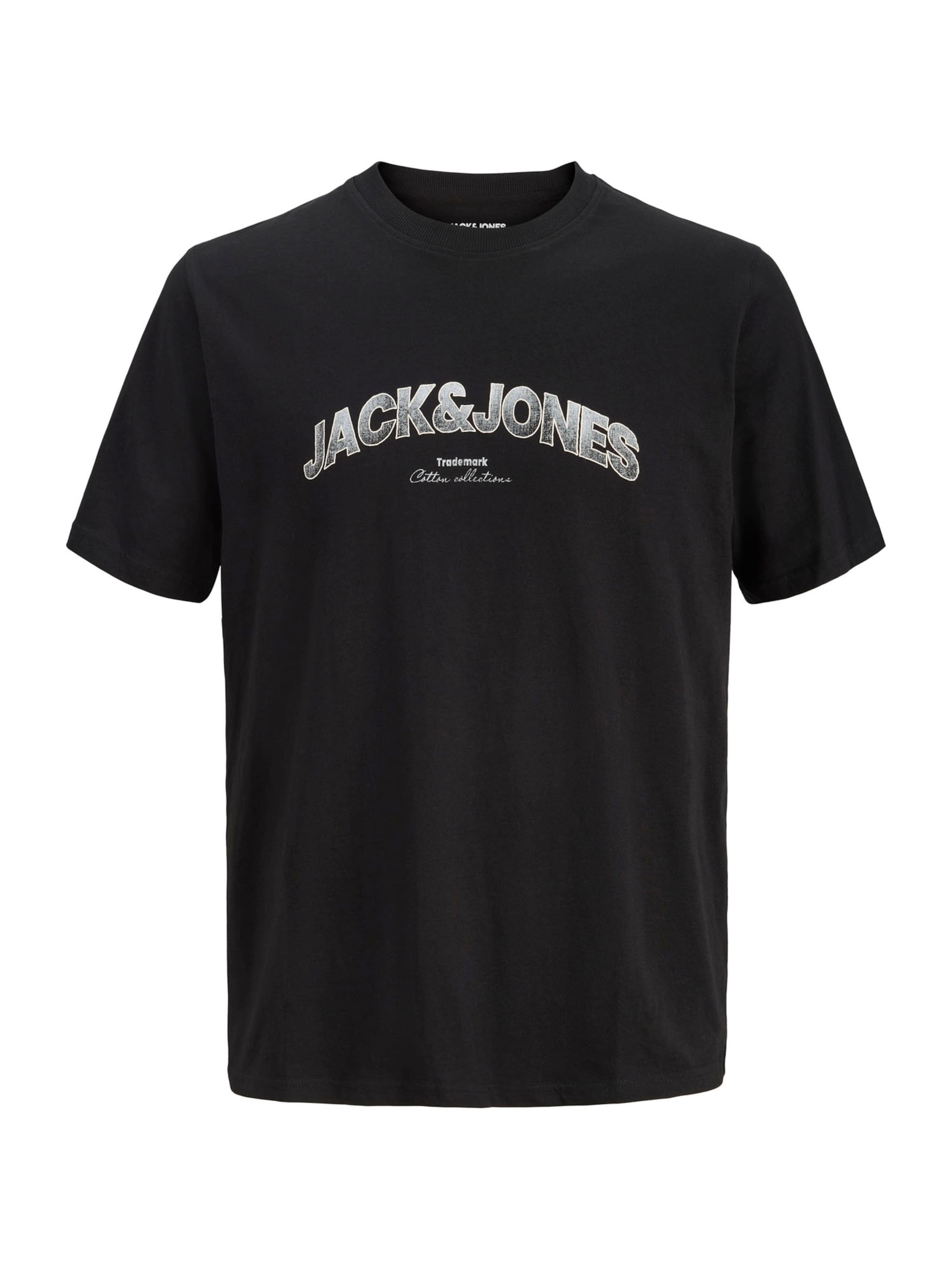 JACK & JONES Shirt 'JJAVERY' in Black: front