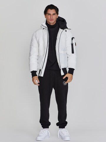 SikSilk Winterjas in Wit