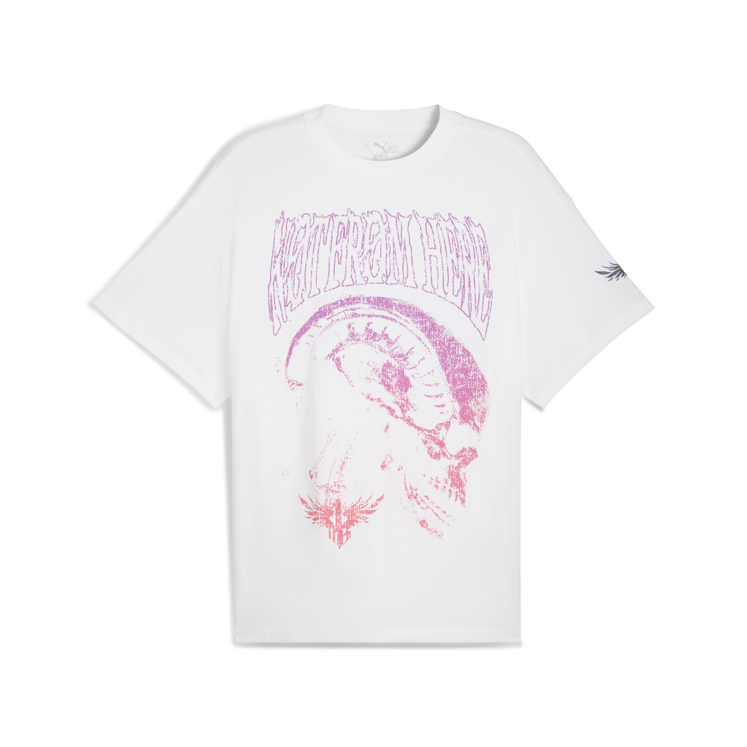 PUMA Performance shirt 'LaMelo' in White: front