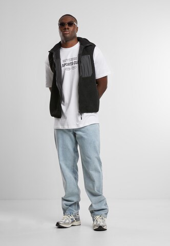Mister Tee Shirt 'A Sportsclub' in White