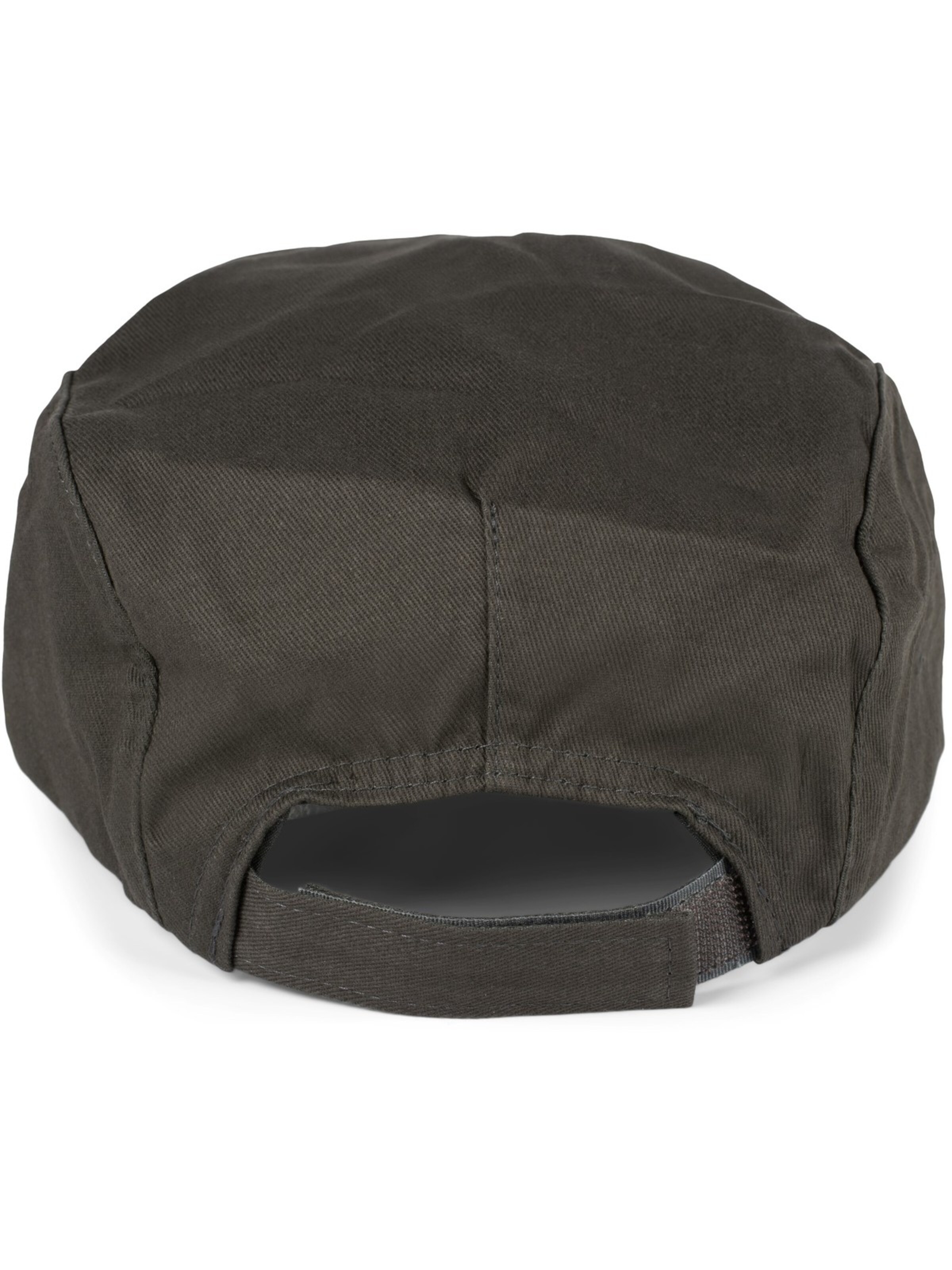 styleBREAKER Beanie 'Cabrio Cap einfarbig' in Grey