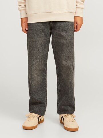 Jack & Jones Junior Loosefit Jeans 'JJIChris JJOriginal' in Grau: Vorderseite