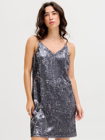 Robe de cocktail 'JXSia' JJXX en argent : devant