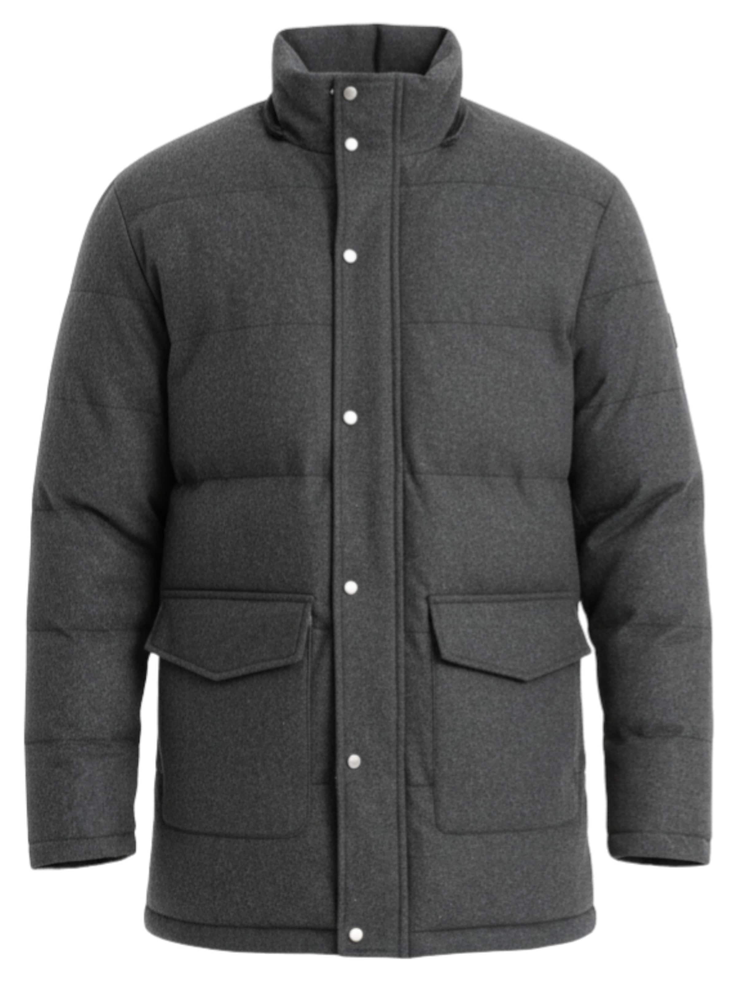 Ombre Winter jacket in Grey: front