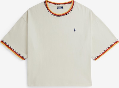 Marškinėliai iš Polo Ralph Lauren, spalva – kremo / tamsiai mėlyna / geltona / raudona, Prekių apžvalga