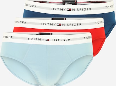 Tommy Hilfiger Underwear Panty in Light blue / Dark blue / Fire red / White, Item view