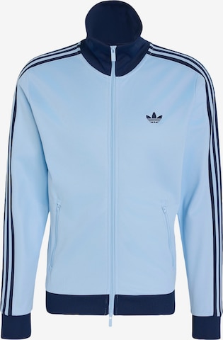 ADIDAS ORIGINALS Sweat jacket 'Classic' in Blue: front