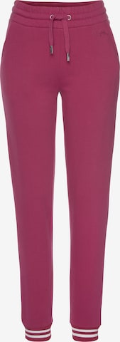Pantalon BUFFALO en rose : devant