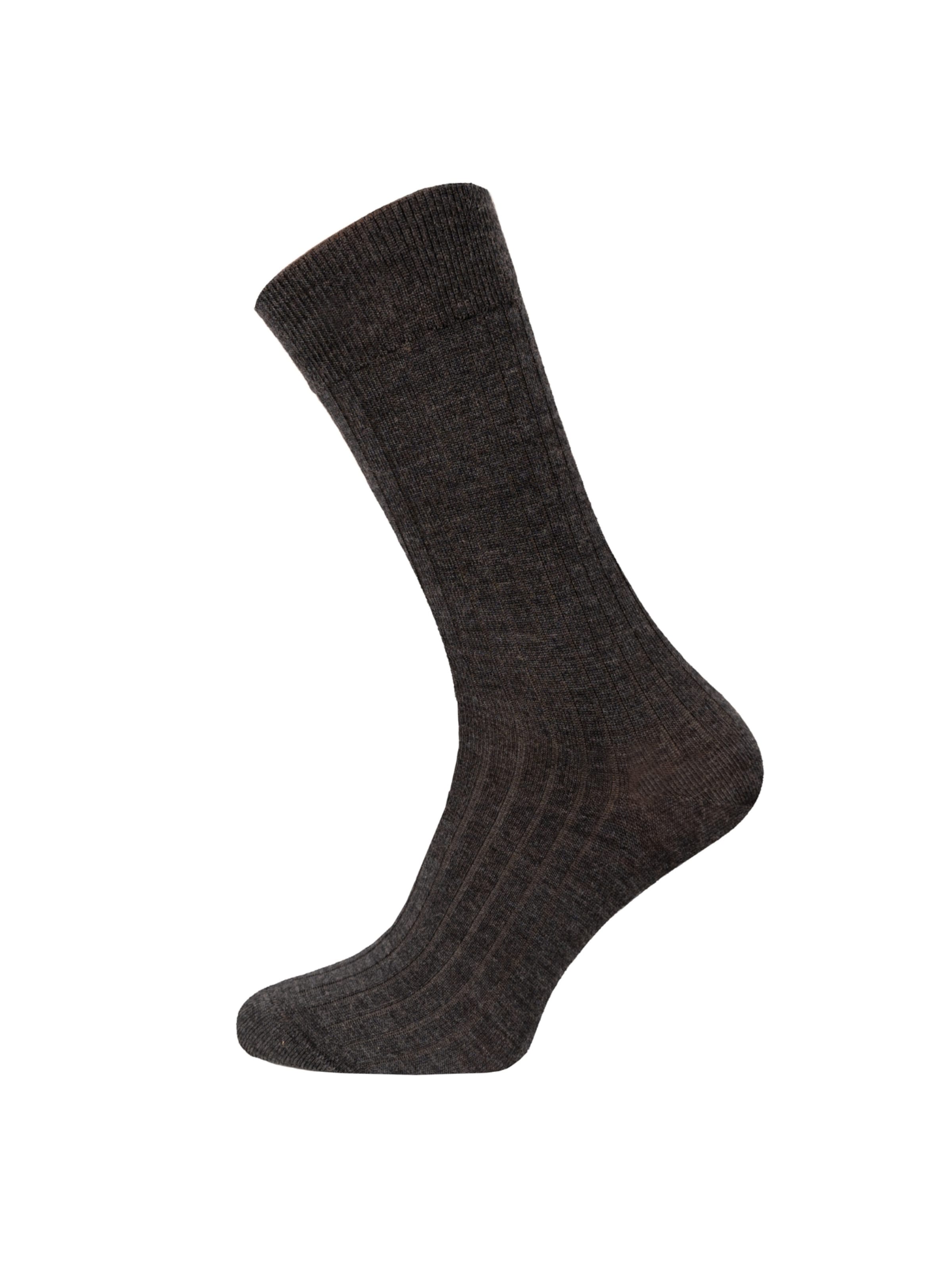 HomeOfSocks Socks 'HOS708' in Grey: front