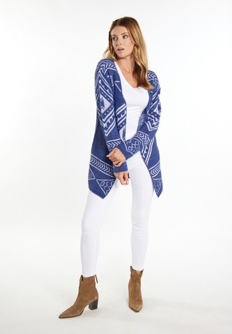 usha FESTIVAL Knit Cardigan 'Rakata' in Blue