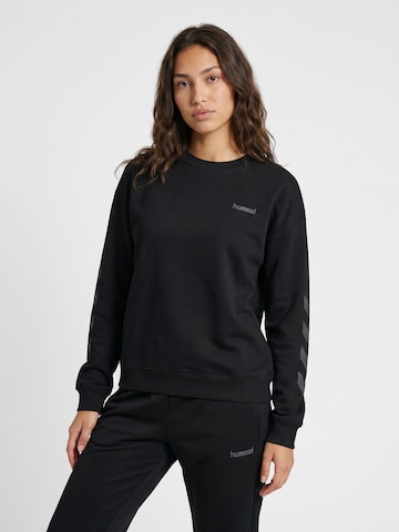 Hummel Sweatshirt in Schwarz: Vorderseite