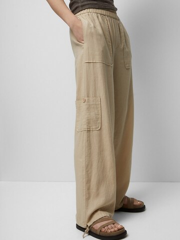 Pull&Bear Loosefit Broek in Beige