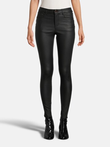 Orsay Skinny Pants in Black: front