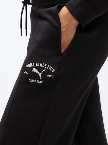 PUMA Tapered Sportbyxa 'CLASS' i svart