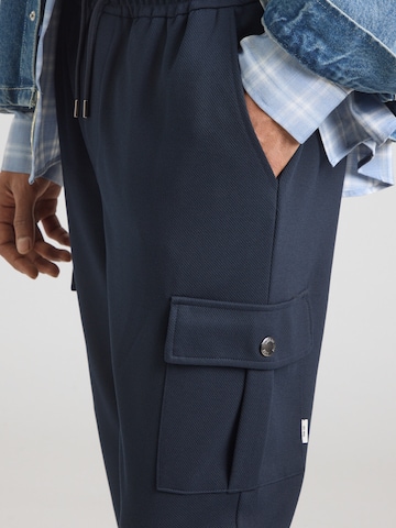 INDICODE JEANS regular Cargobukser 'Nello' i blå