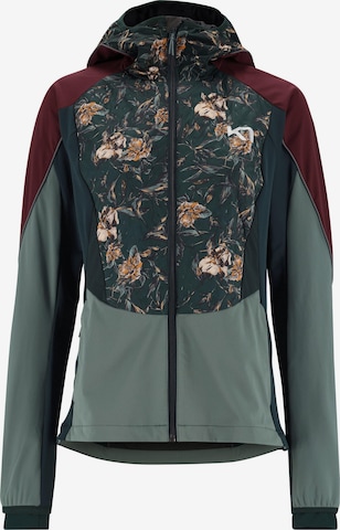 Kari Traa Training Jacket in Green: front