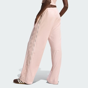 Wide leg Pantaloni 'Firebird' di ADIDAS ORIGINALS in rosa