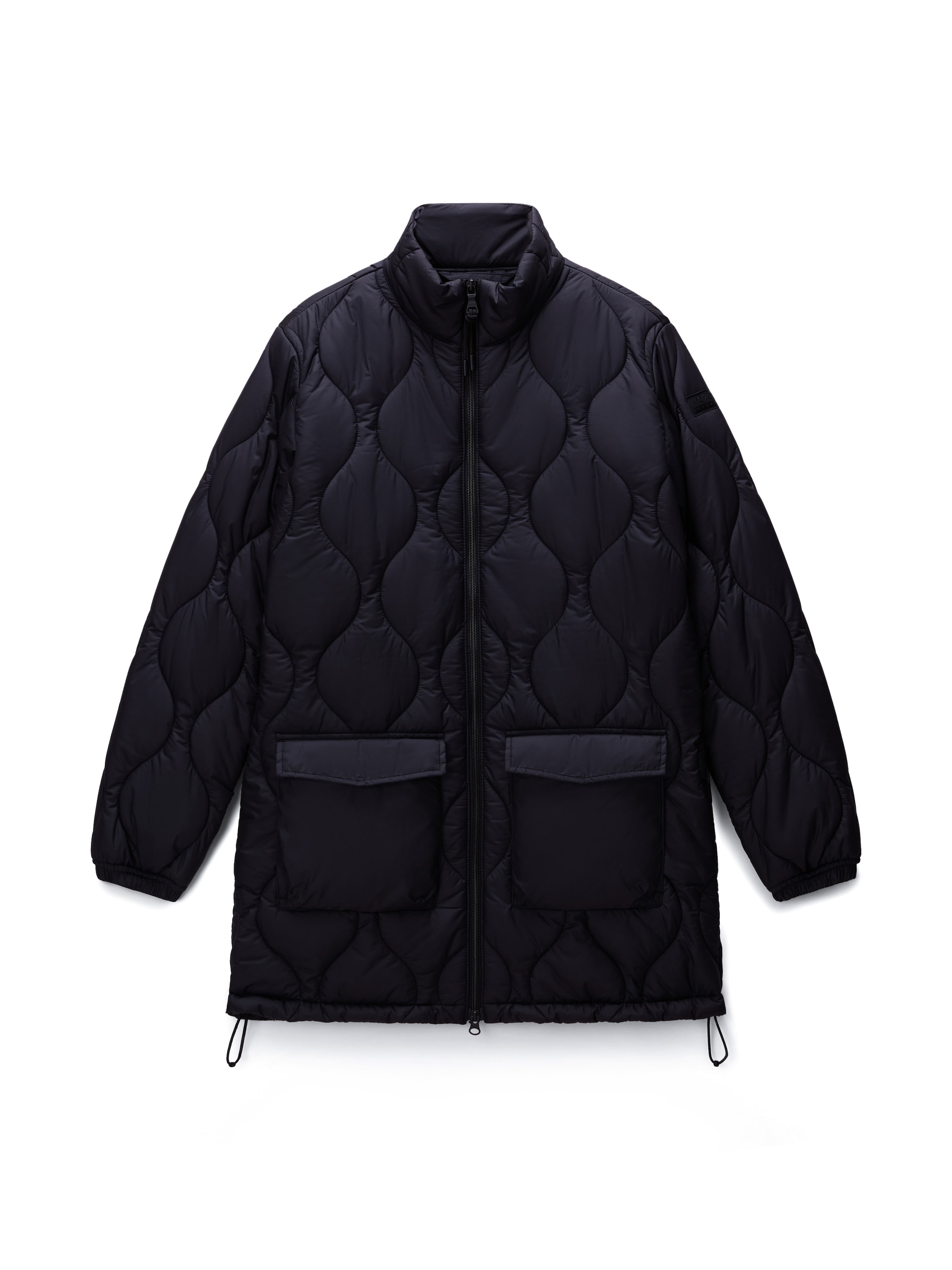 NAPAPIJRI Kevad-sügismantel &#x27;Sort&#x27;, värv must: eest vaates