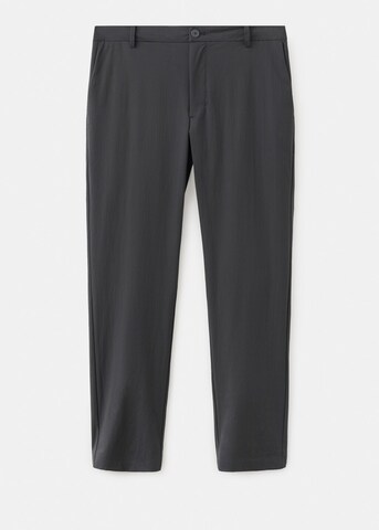 MANGO MAN Slim fit Chino Pants 'Due Performance' in Grey