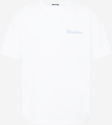 DENHAM T-shirt 'BORA' i vit: framsida