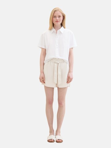 TOM TAILOR DENIM Regular Shorts in Grau