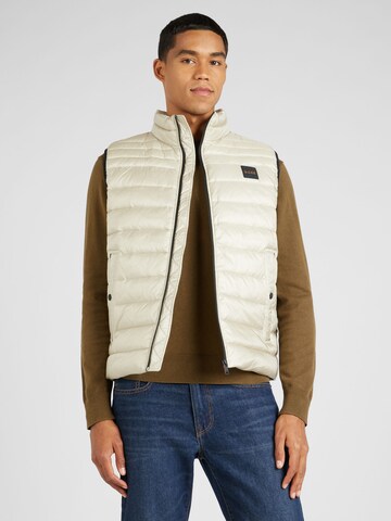 BOSS Bodywarmer 'Odeno1' in Beige: voorkant