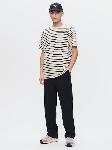 Tricou 'WWAce' de la WOOD WOOD pe negru